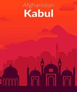 Afghanistan Poster Paint By Numbers