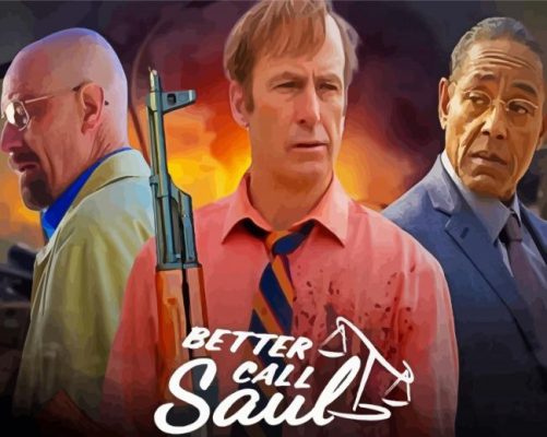 Better Call Saul Characters Paint By Numbers