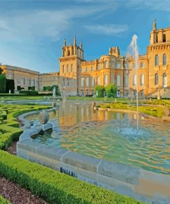 Blenheim Palace England Paint By Numbers