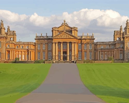 Blenheim Palace Paint By Numbers 