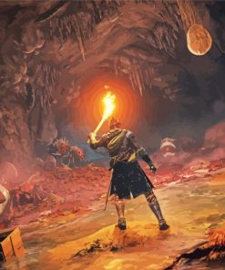 Elden Ring Video Game Paint By Numbers