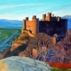 Harlech Castle Painting By Numbers