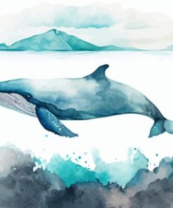Humpback Serenity Painting By Numbers