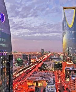 Riyadh SA Paint By Numbers