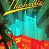 Nashville Music City Paint By Numbers art
