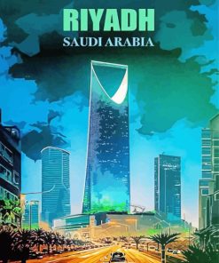 Riyadh SA Poster Paint By Numbers
