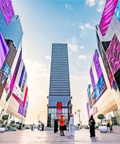 Riyadh City Paint By Numbers