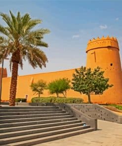 Masmak Fortress Riyadh Paint By Numbers