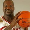 The Basketballer Shaquille ONeal Paint ing By Numbers