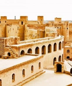 The Herat Citadel Afghanistan Paint By Numbers