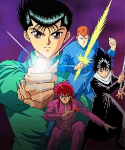Yu Yu Hakusho Anime Paint By Numbers
