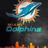 Miami Dolphins Paint By Numbers art