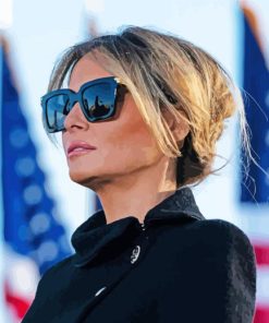 Lady Melania Trump Paint By Numbers