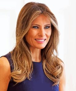 Melania Trump Paint By Numbers