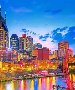 Nashville Tennessee Paint By Numbers art