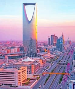 Riyadh Saudi Arabia Paint By Numbers