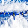 American Navy Blue Angels Paint By Numbers