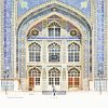 The Blue Mosque Herat Paint By Numbers