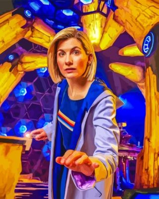 13th Doctor Paint By Number