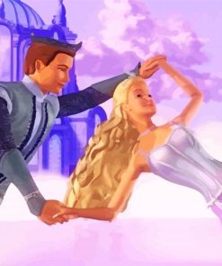 Aidan And Annika Barbie Paint By Number