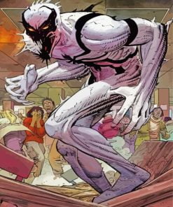 Anti Venom Marvel Paint By Number
