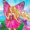 Barbie Mariposa Paint By Number
