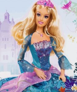 Barbie Doll Princess Paint By Number