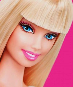 Barbie Paint By Number art