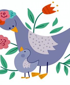 Boho Bird Paint By Number