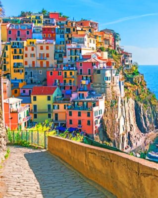 Cinque Terre National Paint By Number
