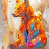 Aesthetic Colorful Bear Art Paint By Number