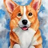 Corgi Dog Art Paint By Number