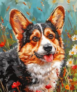 Corgi Art Paint By Number
