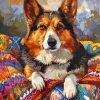 Aesthetic Corgi Dog Paint By Number