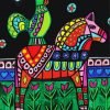 Dala Folk Art Paint By Number
