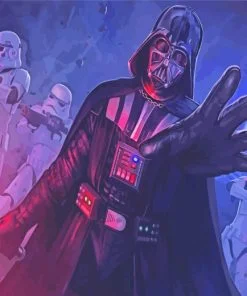 Darth Vader Villain Paint By Number