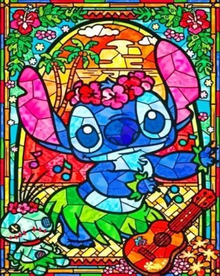 Disney Stitch Paint By Number