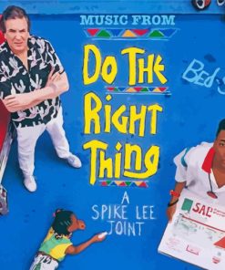 Do The Right Thing Poster Paint By Number