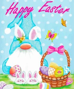 Easter Gnome Paint By Number