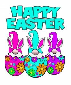 Easter Gnomes Paint By Number