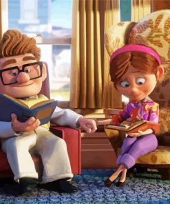 Ellie And Carl Up Movie Paint By Number