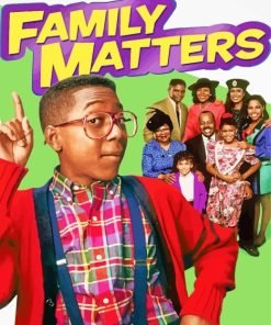 Family Matters Poster Paint By Number
