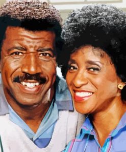 Hal Williams And Marla Gibbs Paint By Number