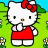 Hello Kitty Art Paint By Number