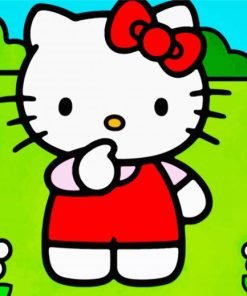 Hello Kitty Art Paint By Number