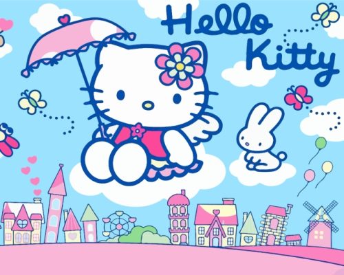 Hello Kitty Paint By Number