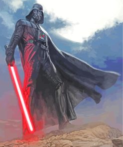 Lord Vader Paint By Number