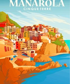 Manarola Paint By Number