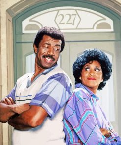 Marla Gibbs And Hal Williams Paint By Number