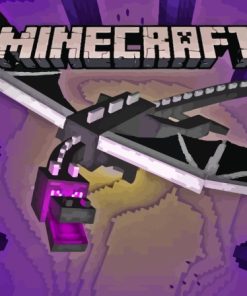 Minecraft Dragon Paint By Number
